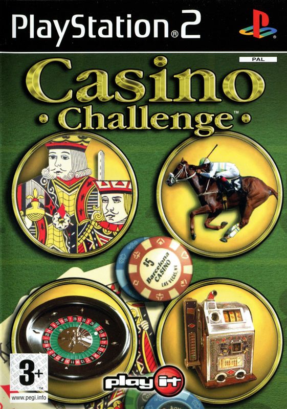 Casino Challenge box art for Playstation 2